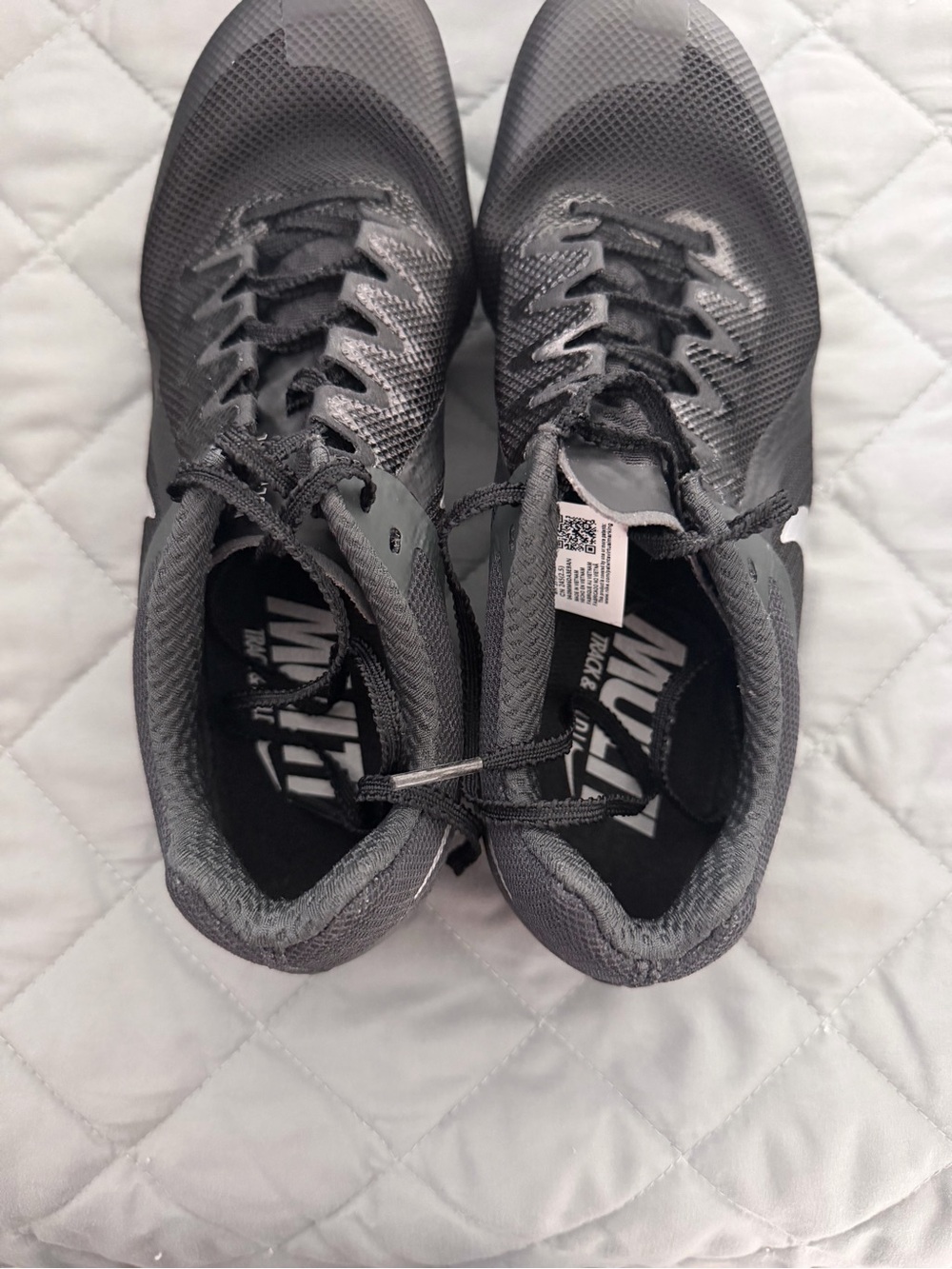 Men’s Grey Athletic track Running Shoes/ zoom rival multi